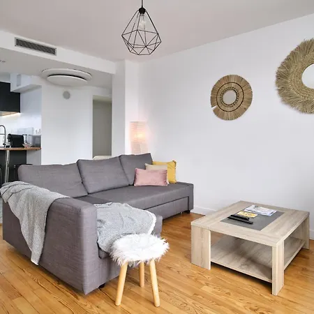 Apartamento L'emeraude, T3 Elegant Avec Vue Proche Centre Et Gare *